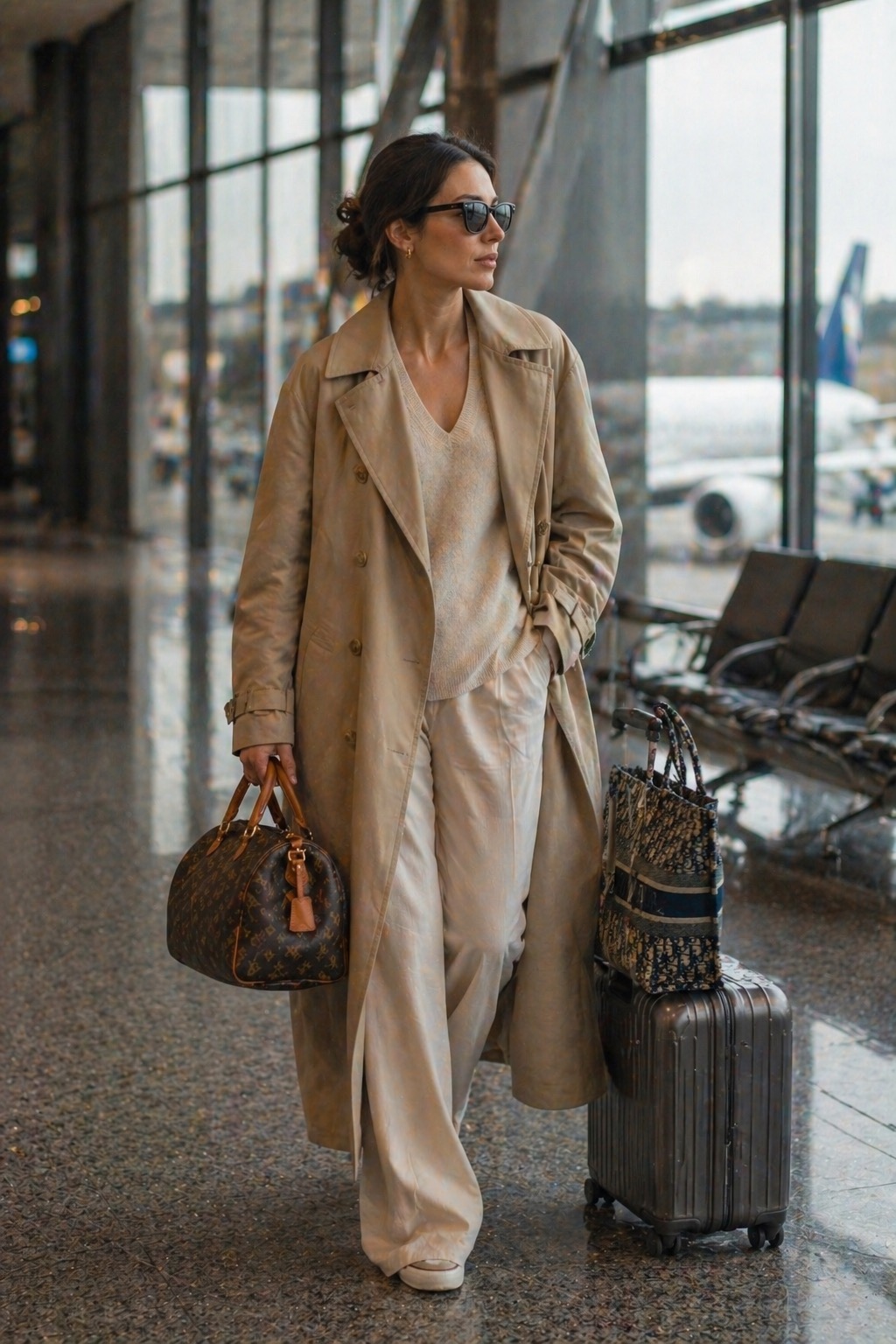 Best Travel Bags for 2026: Airport, Weekend, and City Break Outfits outfit styling illustration