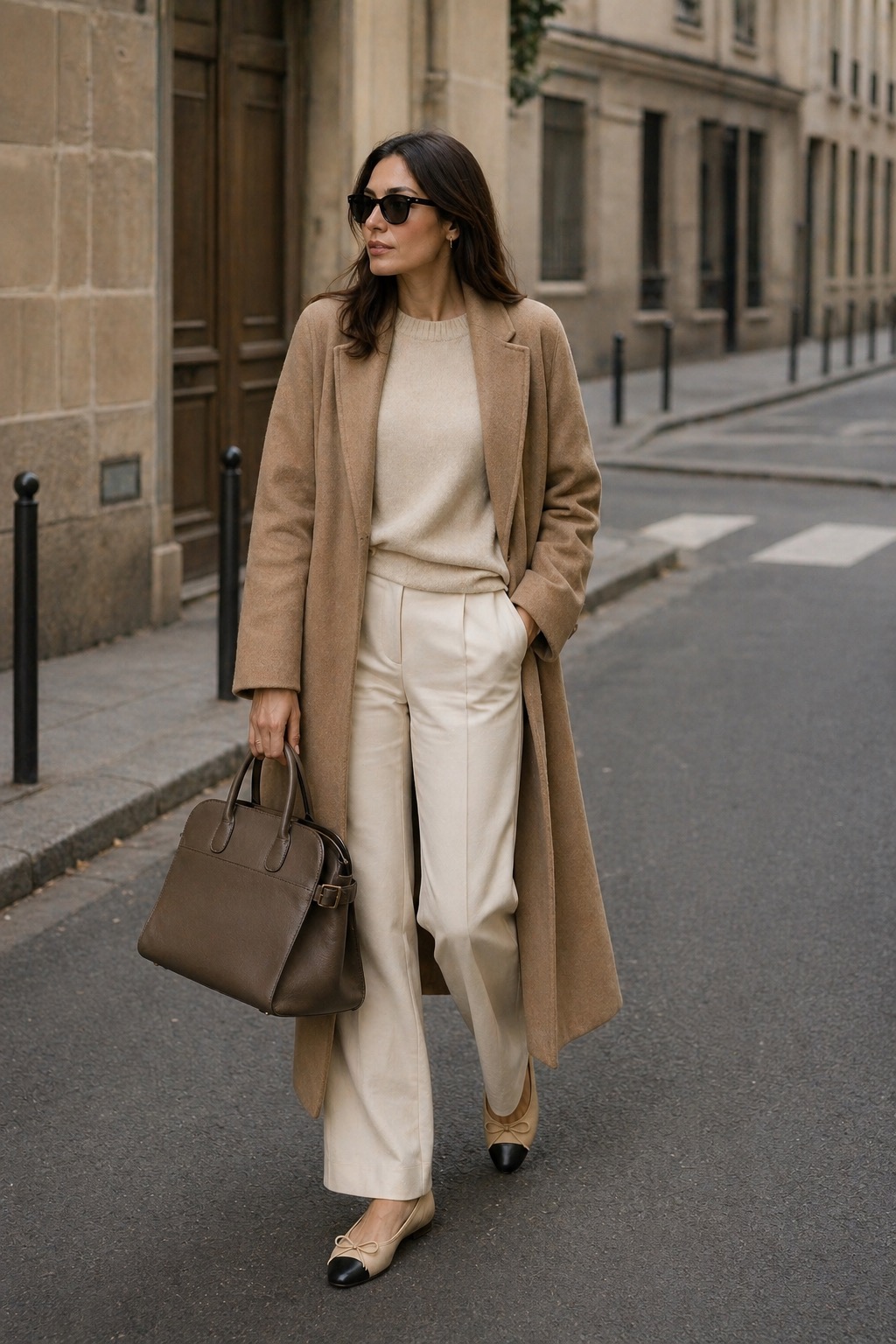 Quiet Luxury Bags in 2026: Minimal Shapes That Still Hold Attention outfit styling illustration